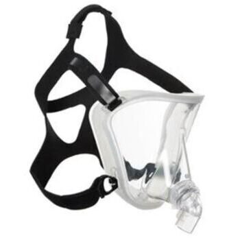 BiTrac MaxShield Select total face Maske mit austauschbarem non-vented Elbow mit