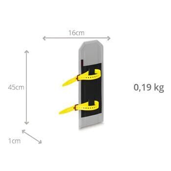 PAX Sauerstoffflaschenhalterung 2 Liter, PAX-Tec- grau - 2.0