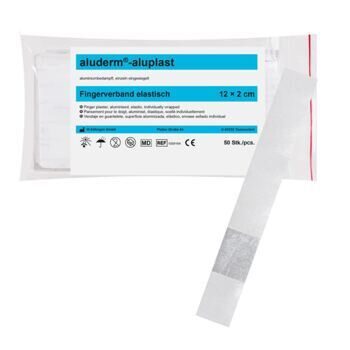 Aluderm-aluplast elastisch Fingerverband 12 x 2 cm  50 Stück