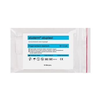 Aluderm-aluplast elastisch Fingerverband 18 x 2 cm 10 Stück