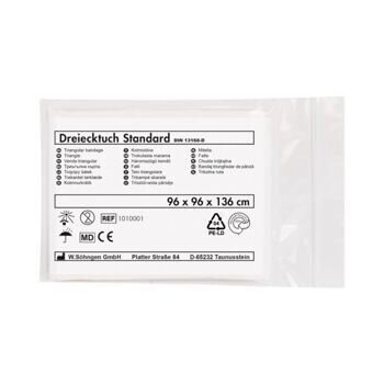 Dreiecktuch Standard weiss