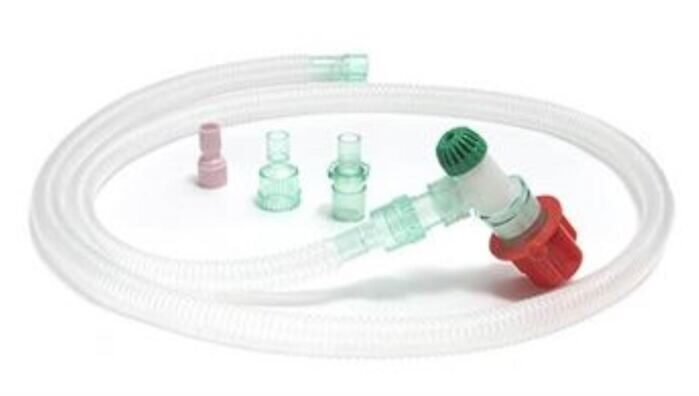 10mm Flextube Beatmungssystem für neonatale Reanimation 1.2m, mit variablem PEEP und Neopuff