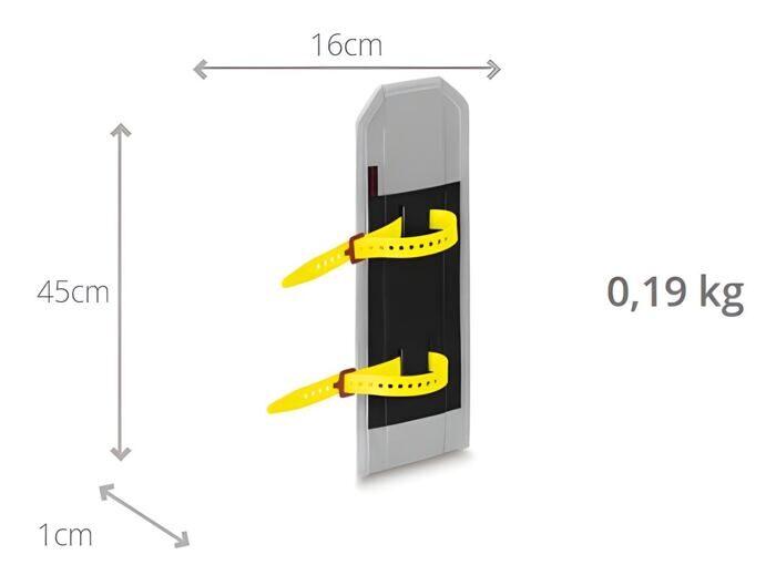 PAX Sauerstoffflaschenhalterung 2 Liter, PAX-Tec- grau - 2.0