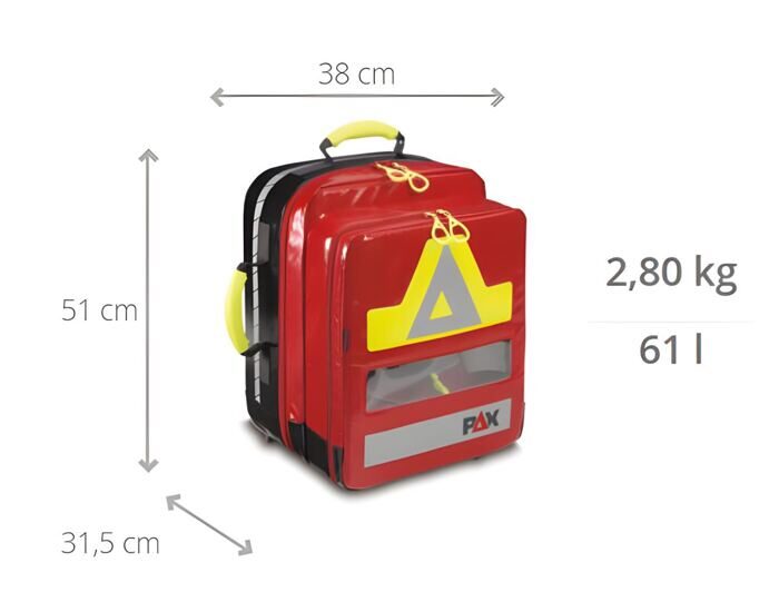 PAX Feldberg AED, PAX-Tec rot - 2019