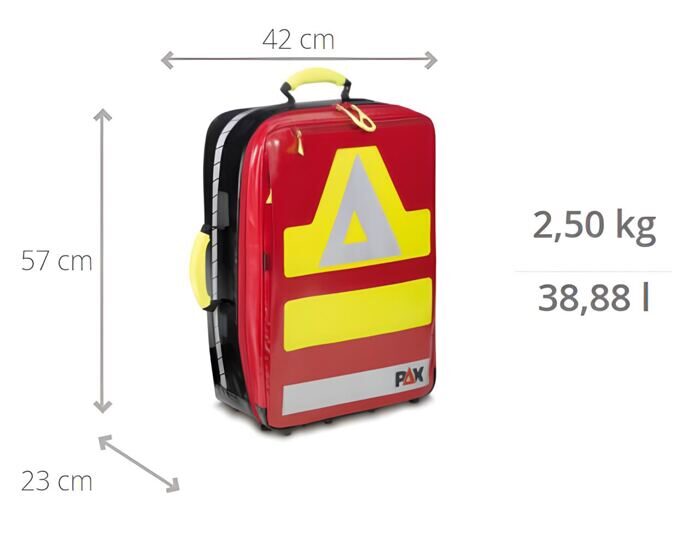 PAX Wasserkuppe L, PAX-Tec rot - Magnet - 2019