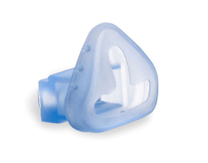 nFlow nasale Maske medium, blau