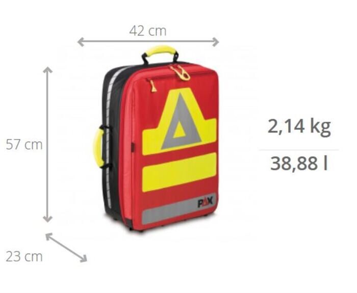 PAX Wasserkuppe L, PAX-Rip-Tec rot