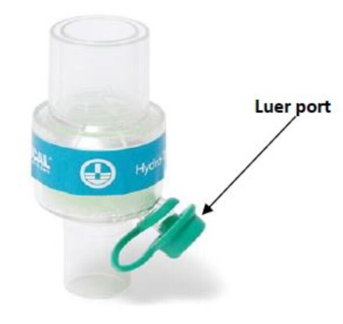 Hydro-Therm HME mit Luer Port (künstliche Nase)