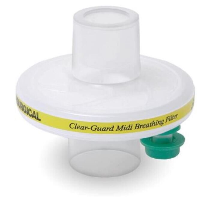 Clear-Guard Midi Bakterien/Viren-Filter mit Luer Port