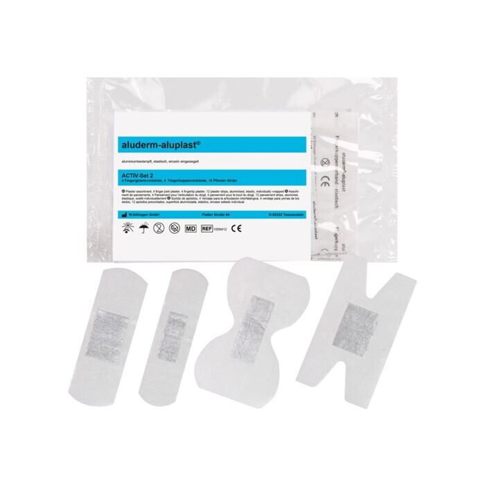 Activ-Set 2 aluderm- aluplast Sortiment elastisch