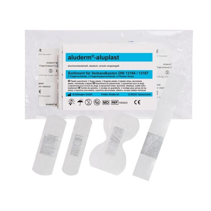 Aluderm-aluplast Sortiment DIN 13164